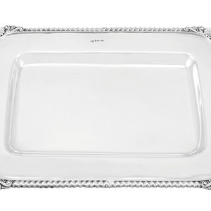 Victorian Sterling Silver Drinks Tray