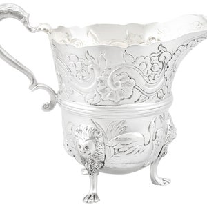 Sterling Silver Cream Jug - Antique Victorian (1890)