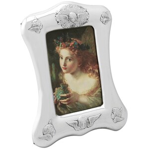 Sterling Silver Photograph Frame by William Comyns & Sons - Antique Victorian (1896)