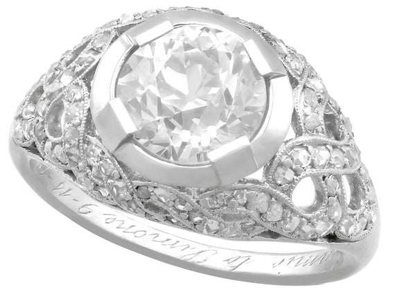 Platinum dress hotsell ring