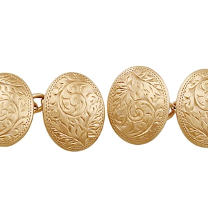 Antique Cufflinks in 9k Rose Gold