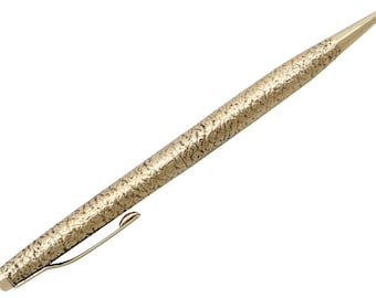 Antique 9ct Yellow Gold Retractable Pencil and Case - Etsy UK
