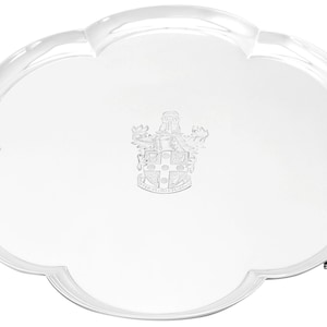 Sterling Silver Salver -  Vintage