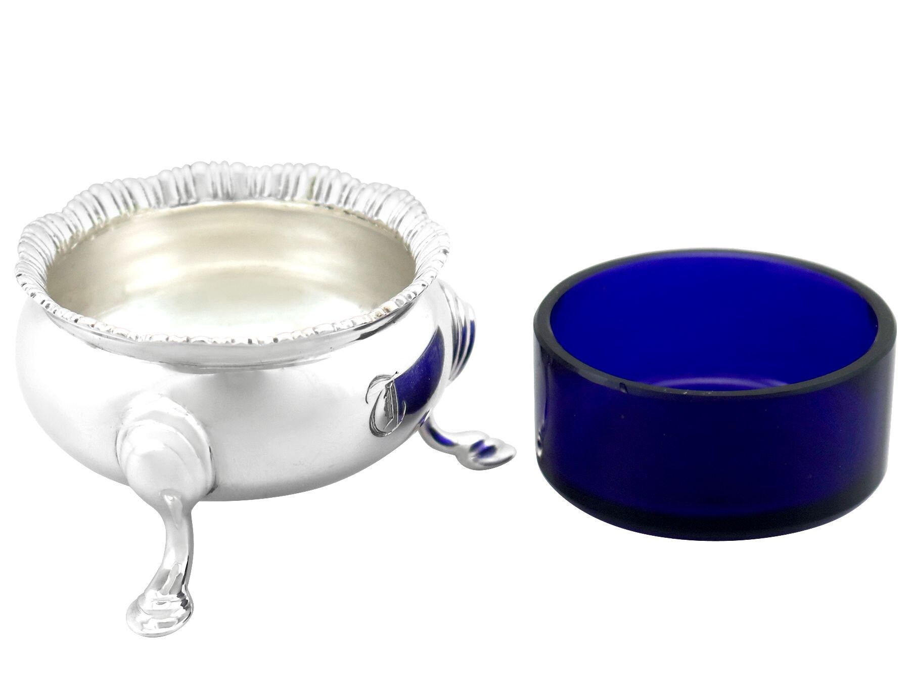 アンティークスターリングシルバー調味料入れセット Barker Ellis社製 シルバー 調味料入れ 3セット – Allen Antiques