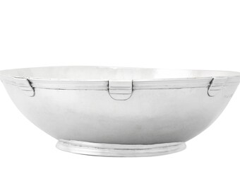 Vintage Sterling Silver Bowl - Art and Crafts Style