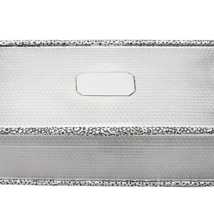 Scatola per sigarette in argento sterling - Antica