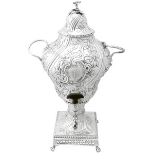 Sterling Silver Samovar - Regency Style - Antique