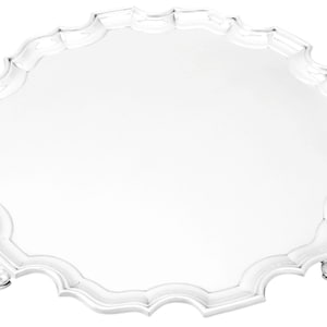 Sterling Silver Salver - Antique