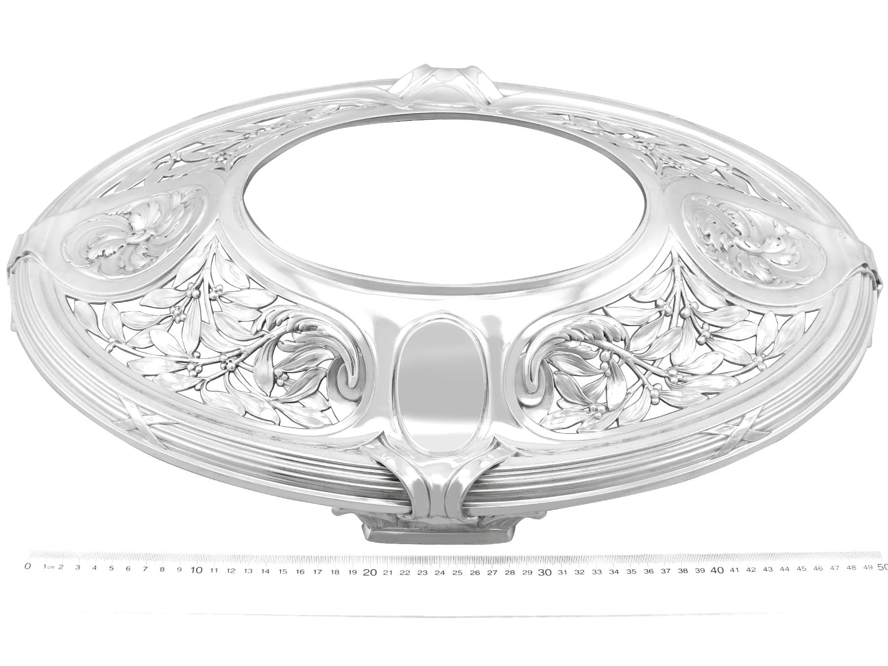 アンティーク アールヌーボー ドイツ シルバー センターピース - Etsy 日本