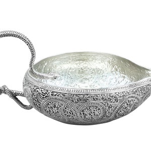 Sterling Silver Cream Jug - Antique Victorian (1877)