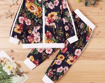 Womens floral clearance tracksuit
