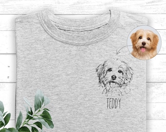 dog tshirts etsy