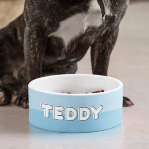 Custom Dog Bowl - Personalized Dog Bowl with Name - Custom Cat Bowl - Dog Food Bowl Customized - Gift for Dog Mom - Dog Gift