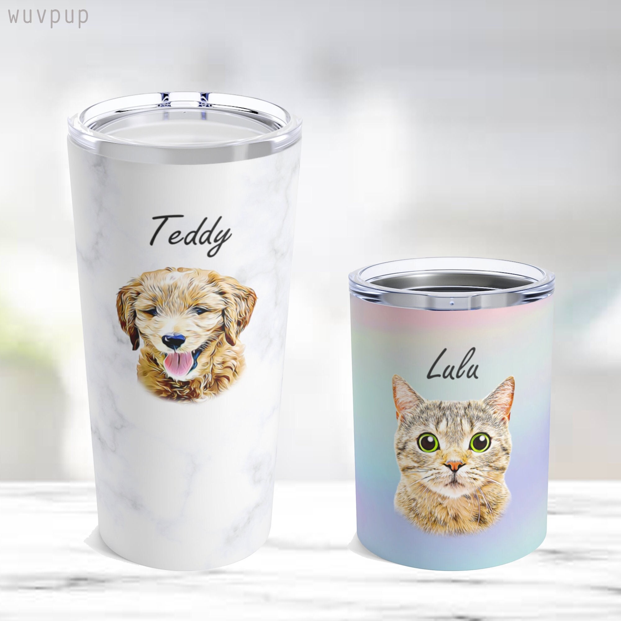 Woman And Cat Still Talk About You Personalized Cat Mom Tumbler