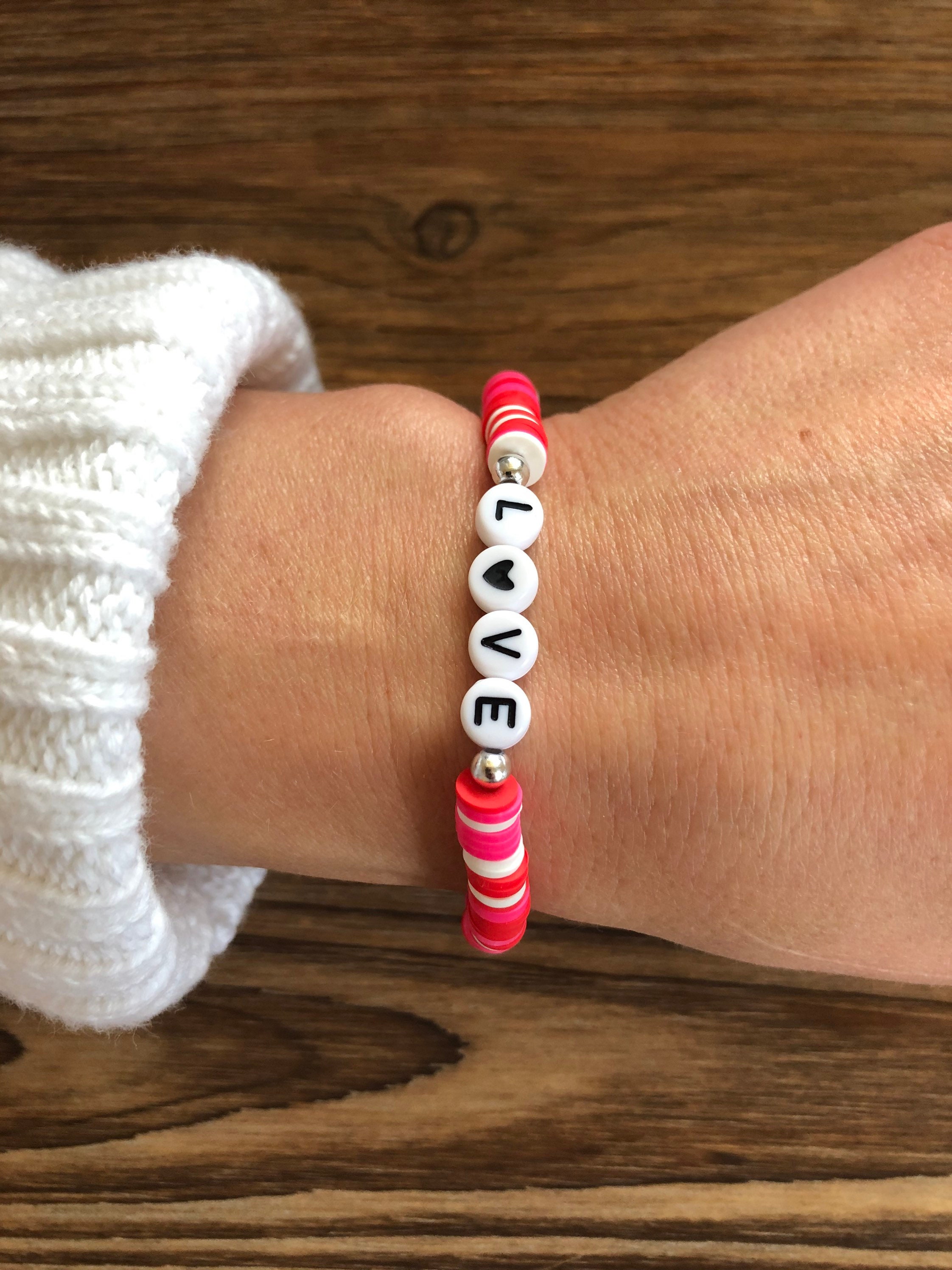 Valentine Gifts for Kids Valentines Day Gifts for Valentine's Day Jewelry for Kids Valentine Bracelets for Valentines Day Bracelets