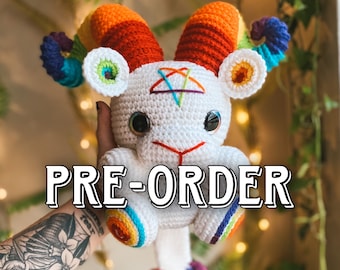 PRE-ORDER Baby Baphy -(White/Rainbow) Read description! Allow 3-5 weeks before item ships.