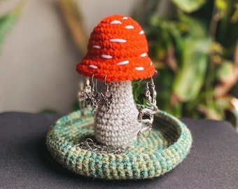 Mushroom Earring Display/Jewelry Dish   *PRE-ORDER*