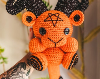 Baby Baphy - (Orange/Black Glitter)