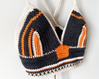 Moth-Inspired Crochet Top