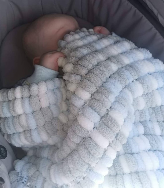 Etsy pom outlet pom blanket