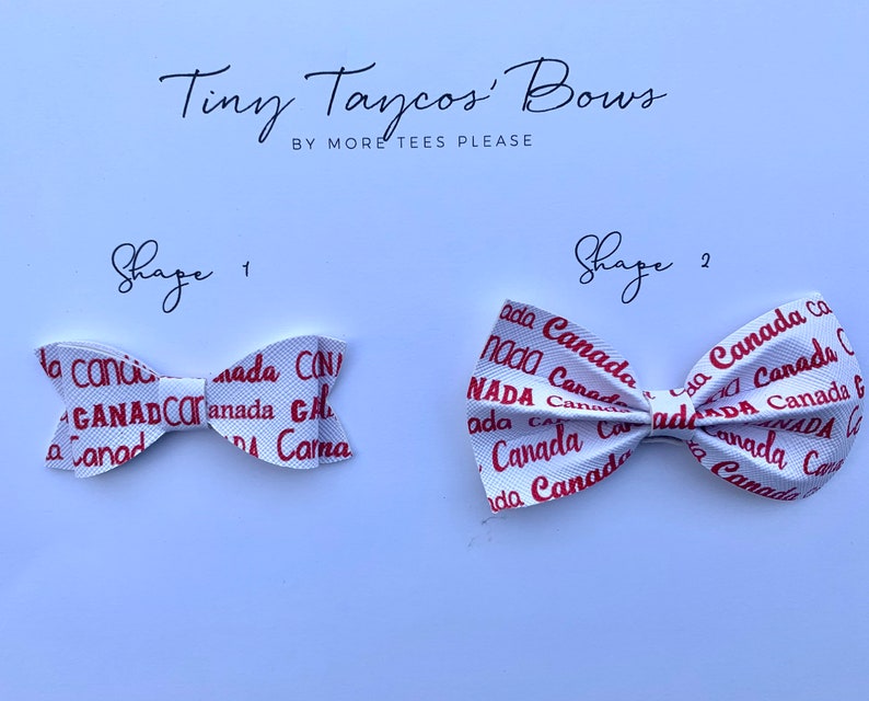 Faux Leather Bows| Summer Headband And Bow Baby and Toddler Canada Day Bow Newborn Hair Bow Canada Bow