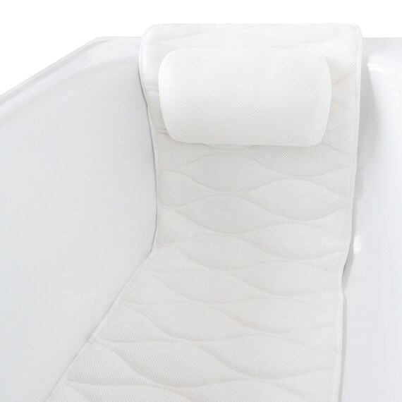 Full Body Bathtub Pillow For Tub Bath Pillows For Tub Neck Etsy