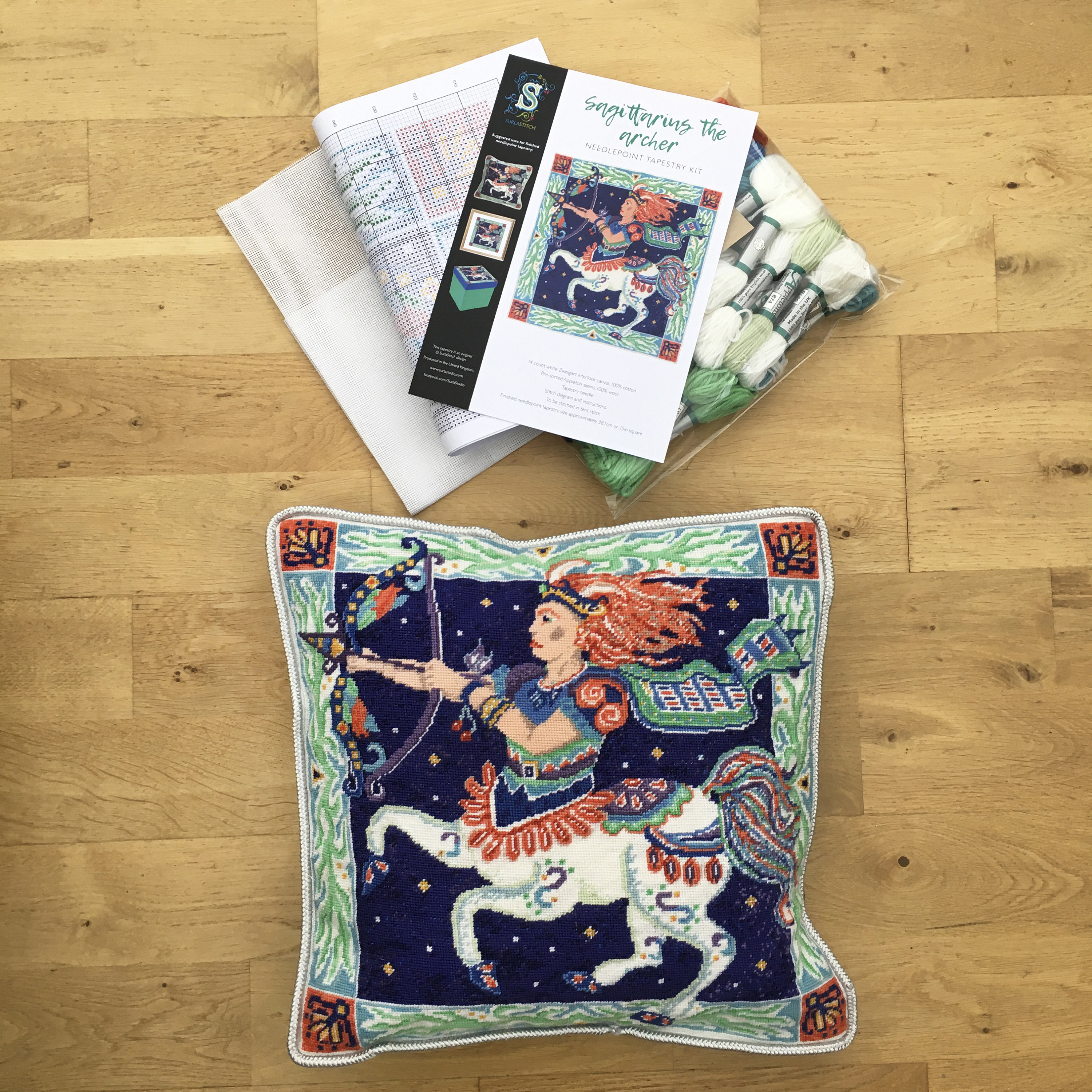 Tapestry Kit, Needlepoint Kit Mythology Centaur Etsy UK