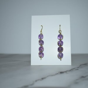 Amethyst Dangle Earrings