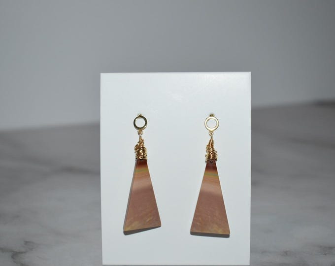 Polychrome Jasper Drop Earrings • Gemstone Dangle Earrings • Natural Stone Jewelry