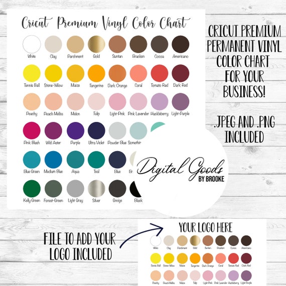 cricut iron on vinyl color chart cricut iron on vinyl color chart