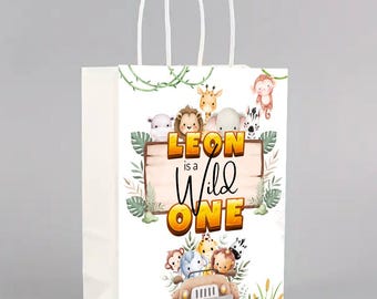 Personalized Boys Birthday Party Favor Bags: Themed Goody Bags