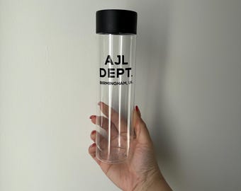 Custom Branded Water Bottle: Personalized 400ml and 300ml Clear Plastic Bottle