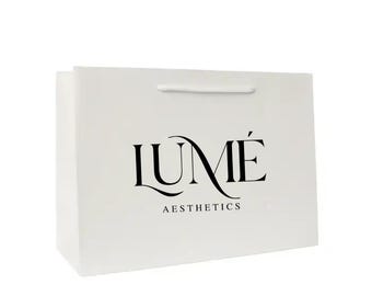 Custom Branded Gift Bags – Personalised Business Packaging & Event Favours - White bags