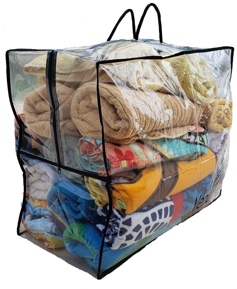 Zipper Storage Bags 3Pk for Comforters Linens Pillows Etsy