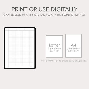 Engineering Paper Templates | PDF | Digital, Printable - Etsy
