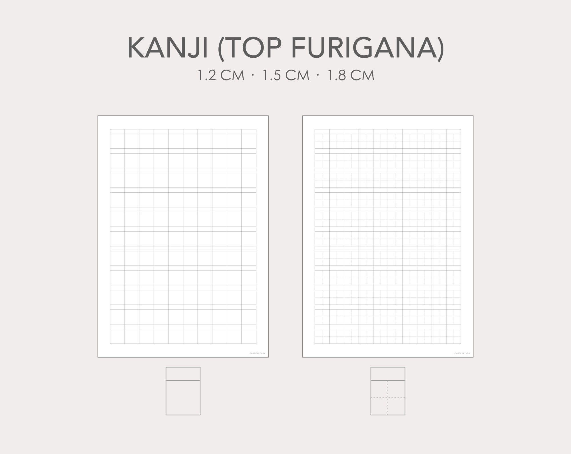 Japanese Writing Paper Templates | PDF | Digital, Printable - Etsy ...