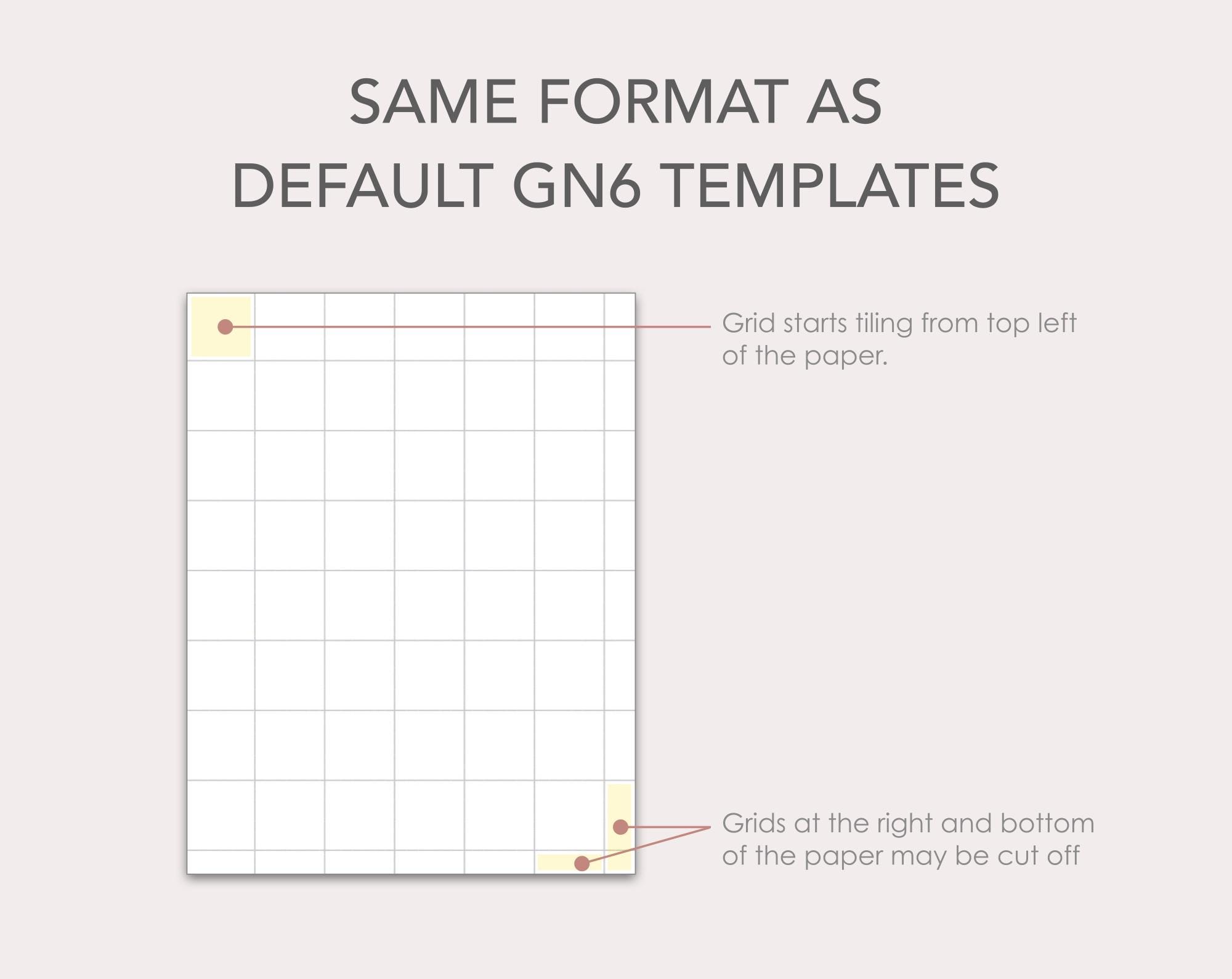 Dynamic Template Bundle for Goodnotes 6 | .gntemplate | Editable Size ...