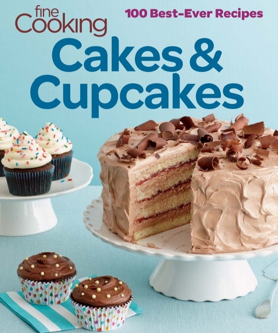 Cake and Cup cakes 100 Best Recipes Ebook Pdf Digital download