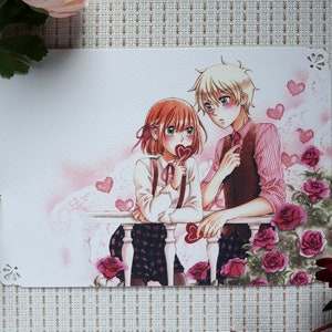 Stampa artistica manga: San Valentino