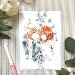 Manga Art Print: Lily of the valley