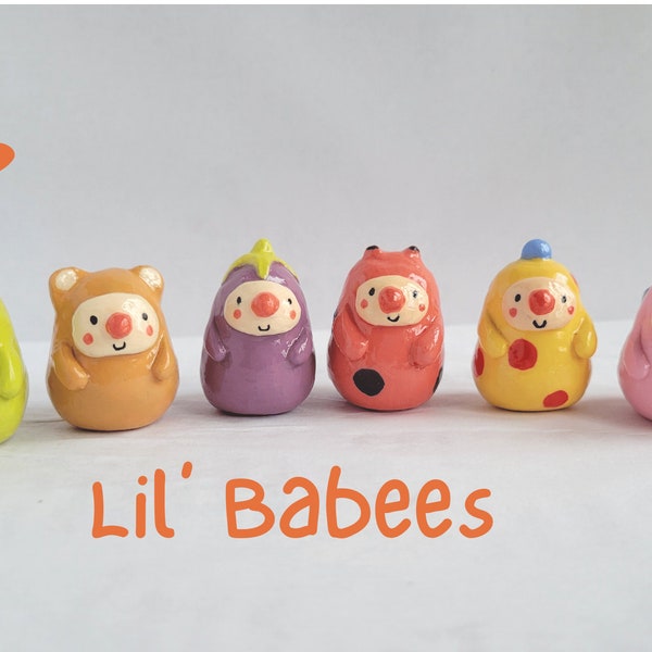 Lil’ Babees - Handmade Clay Figurines