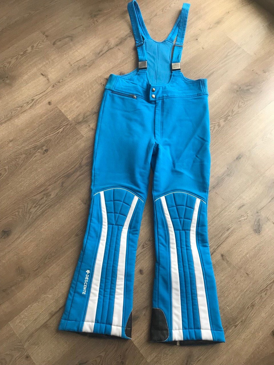 Vintage Snow Ski Pants Descente / Bib Pans / Snowboard Pants / Winter