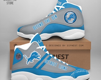 detroit lions tennis shoes