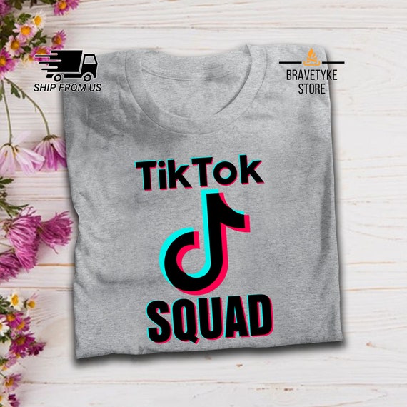 Squad T Shirt Tik Tok Funny Tshirt Social Media Lovers T Shirt Etsy