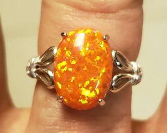 Orange Fire Opal 2024 favors