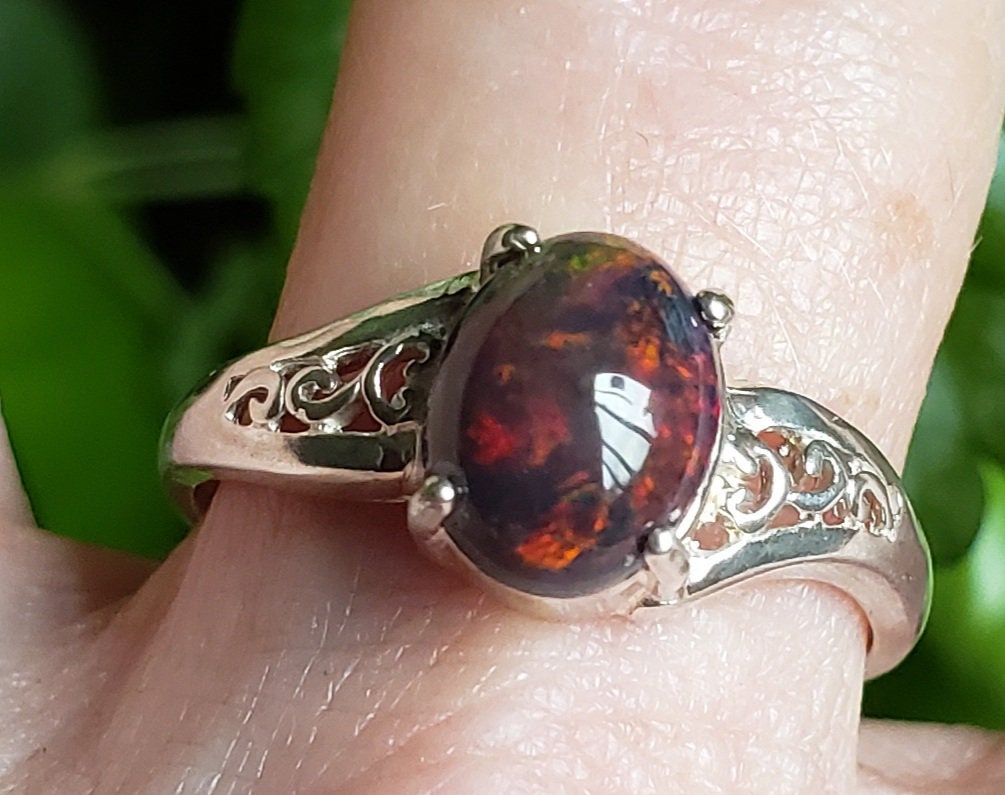 Chocolate Opal Ring