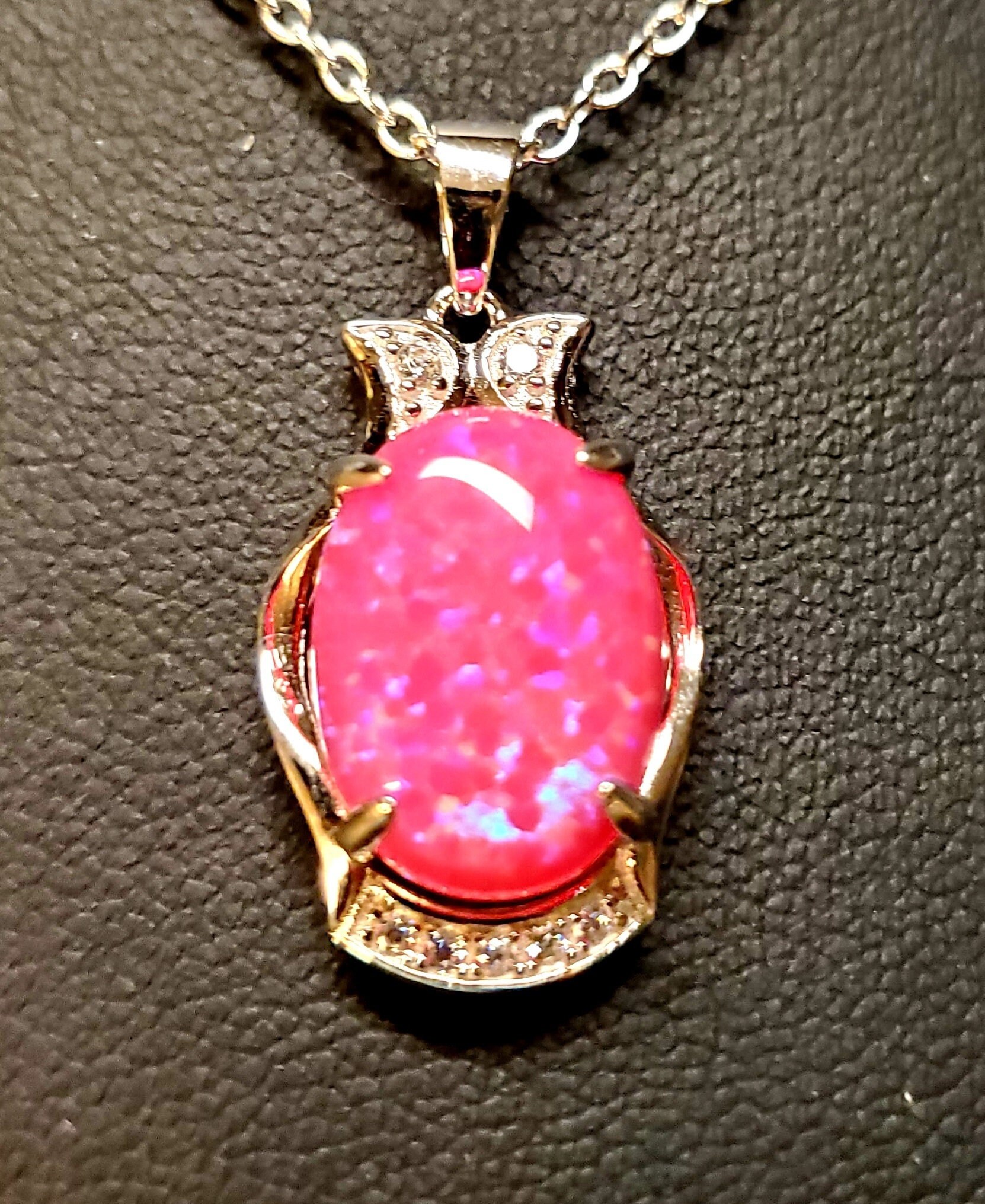 日本未入荷 Copping Zone - Pink Opal Butterfly Necklace Dainty Pink Opal Butterfly Necklace | Caitlyn Minimalist