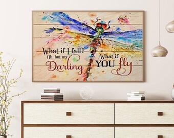 Dragonfly Poster Etsy Dragonfly Poster Etsy