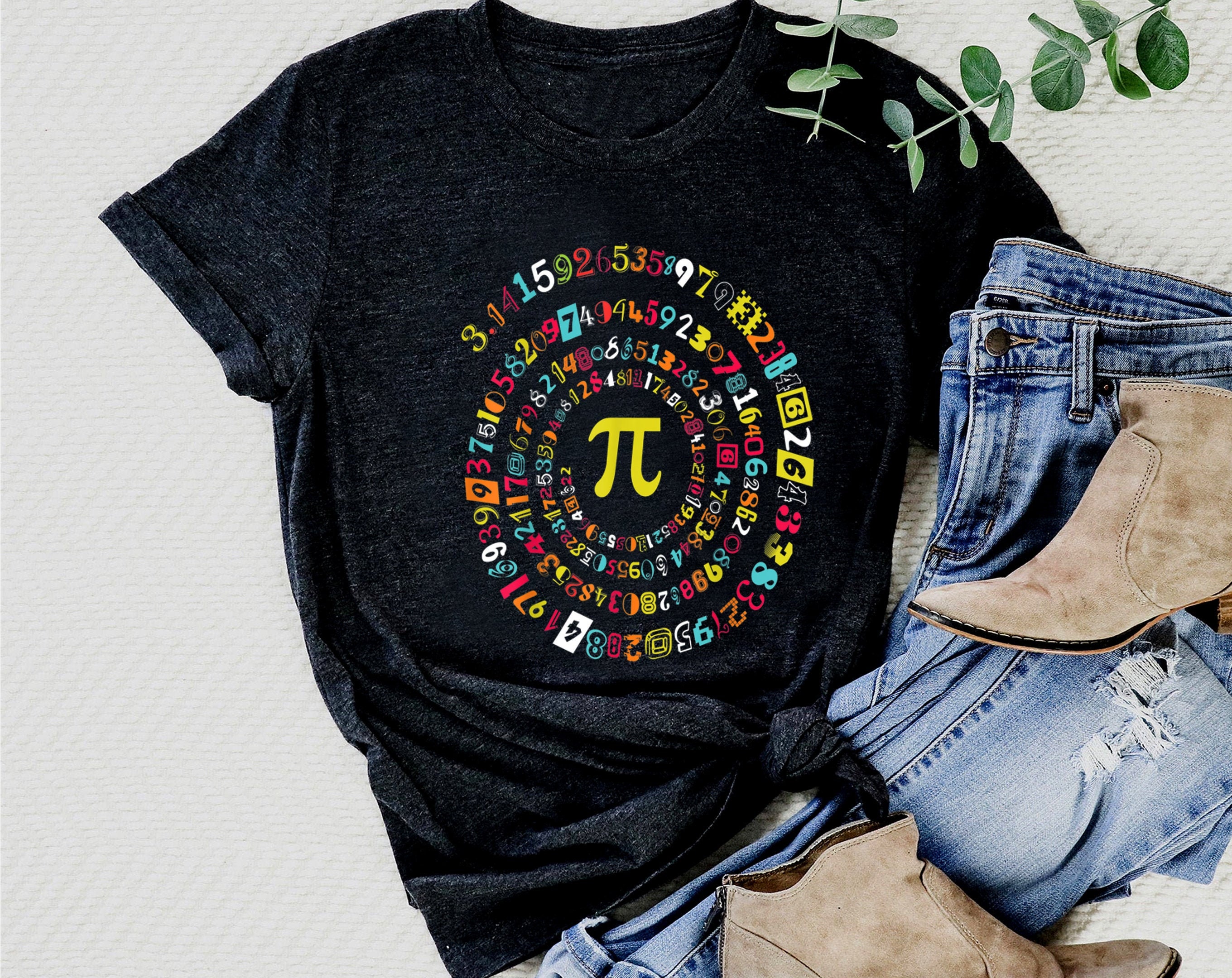 Funny Pi Day Shirt Spiral Pi Math Tee for Pi Day 314 TShirt Etsy