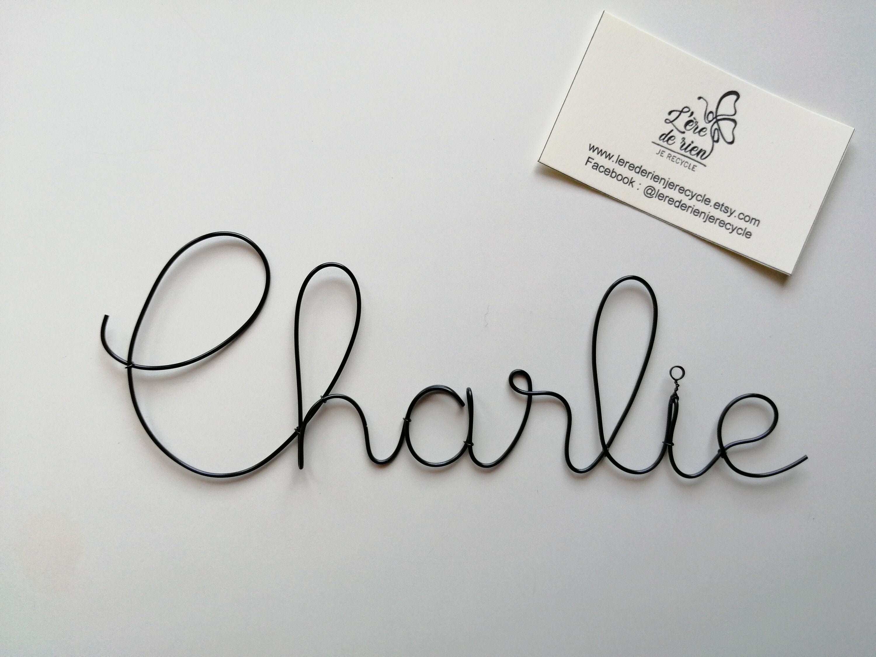 Prénom Fil de Fer Personnalisé